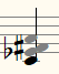 secondary notes in dark gray